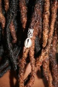 Image of Locs Jewels - Honey Comb Bead and Shell