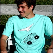 Image of Music Held By Wings Tee//