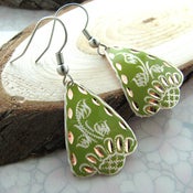Image of pasture scalloped petal earrings