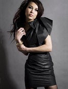 Image of Bow Shoulder Dress