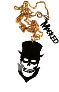 Image of Crimson Mask Necklace