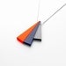 Image of Tutti Frutti Orange Navy Blue Grey Pendant