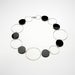 Image of Boogie Woogie Black Circle Necklace