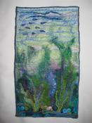 Image of Enchantment Under The Sea Mini Art Quilt