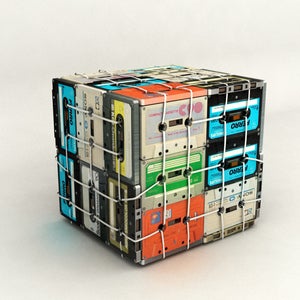 Image of CASSETTE TAPES LAMP BOX