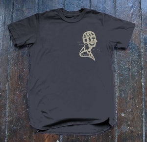 Image of Mr. Macy Wakes Alone Tee Shirt (Slate)