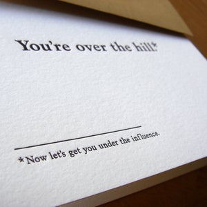snappy one liner card