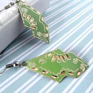 Image of refreshing mint earrings