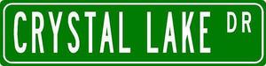 Image of Crystal Lake Dr. Street Sign