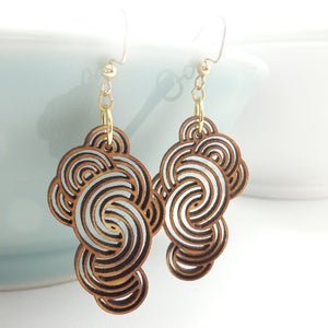 Image of Medium Cloud Earrings