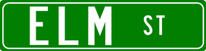 Image of Elm Street Sign