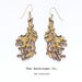 Image of Large Gold Blossom Earrings
