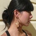 Image of Large White Blossom Earrings