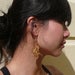 Image of Medium Gold Blossom Earrings