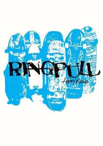 Image of Happy Ramp Skateboard - White Tee Shirt