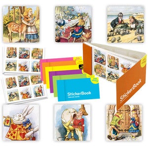 Image of Alice in Wonderland: Book of 90 vinyl stickers