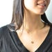 Image of Single Cube Drop Necklace