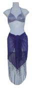 Image of Bikini/Bottom w/ Sheer Long Sarong Set