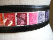 Image of Postage Belt - Black with Queens Spectrum (L) Free Postage within Australia!