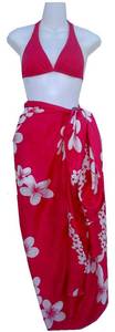 Image of Bikini/Bottom w/ Long Sarong Set