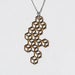 Image of Large Honeycomb Pendant with Chain