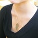 Image of Medium Honeycomb Pendant with Chain