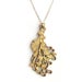 Image of Medium Gold Blossom Pendant with Chain