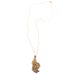 Image of Medium Gold Blossom Pendant with Chain