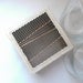 Image of Square Herringbone Wood Box