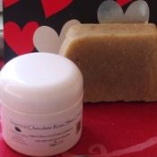 Image of Chocolate Rose Shea Cream with Organic Calendula Oatmeal Soap