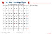 Image of 100 Days - Practice Chart and Certificate