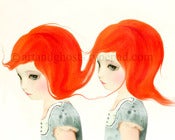 Image of Red Haired Twins