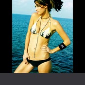 Image of Yellow Flames Bikini