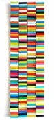 Image of 232 Rolls of Color - Large Assemblage Wall Sculpture