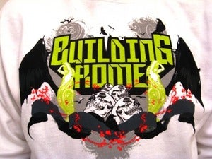 Image of "Skulls" Hoodie (White)