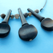 Image of "Tribal Violin Pegs" Necklace