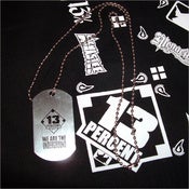Image of 13 Percent "WATU" Dog Tag