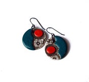 Image of Holly earrings & Sm necklaces