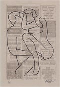 Image of Love by the Hour gocco print