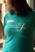 Image of Wing & Letter Tee - Green
