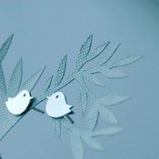 Image of very tiny chicks (textured)