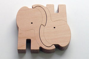 Image of ZOOMADERITA PUZZLE ELEPHANT