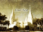 Image of San Diego, California LDS (Mormon) Temple Art 002