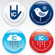 Image of IC Badge/Pin Set