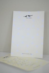 Image of Love Birds Custom Stationary
