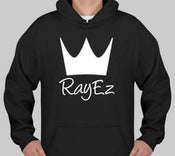 Image of Black Classic Logo Hoodie