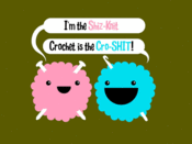 Image of Knitting is the Shiz-Knit, Crochet is the Cro-Shit! T-shirt