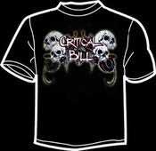 Image of Black Oriental Script & Skulls
