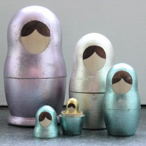 Image of Lavender Nesting Dolls