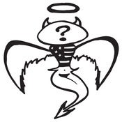 Image of *New!* Angel Decal